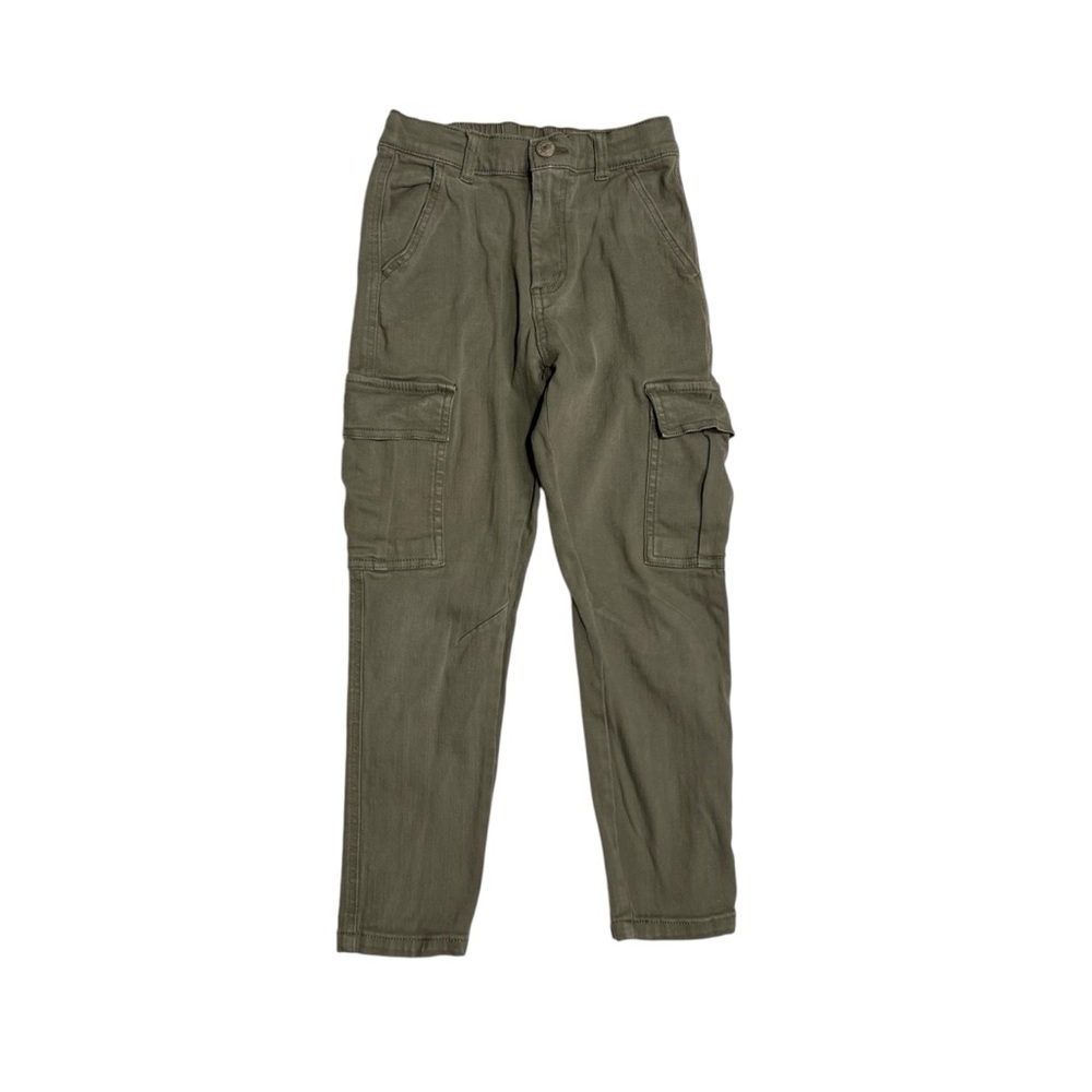 Zara Green Casual Cargo Pants